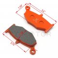 Httmt Carbon Ceramic Brake Pads Compatible With Suzuki Dl1000 V-strom Gsx-r1000 07-08