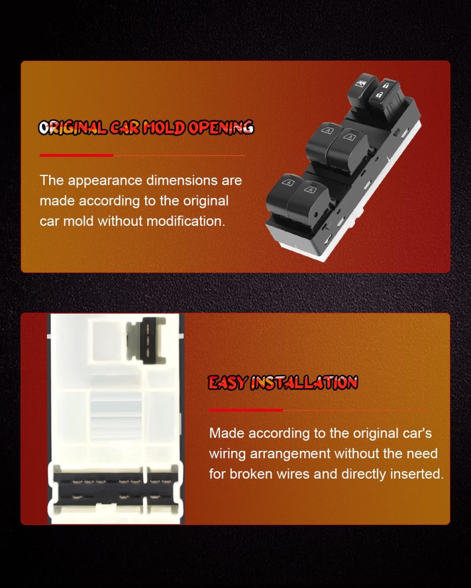 Driver Side Power Window Switch Button For Infiniti G25 2011-2012