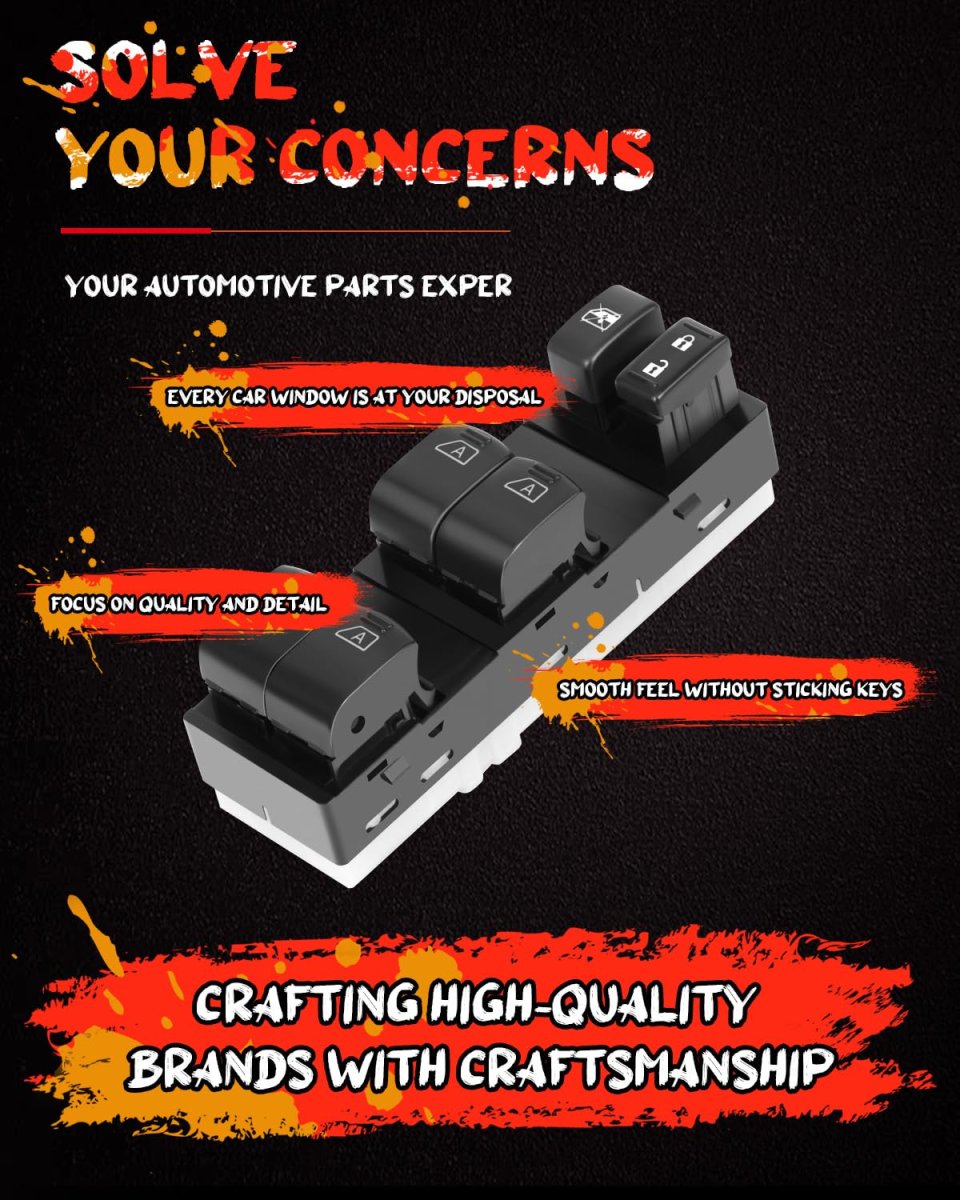 Driver Side Power Window Switch Button For Infiniti G25 2011-2012