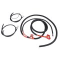 Starter Positive Negative Battery Cable Kit Replacement For Ford 7 3l Power Stroke Diesel 1994-1997 F5tz14301a F5tz14300b 