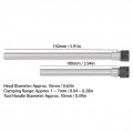 Er11 100 Collet Chuck Holder Straight Shank Extension Rod With Wrench For Cnc Milling Lathe Tool 1a 7mm Clamping Range