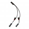 Goodfind68 New Audio Lower Fairing In-series Wiring Kit For 2014 Electra Glide Street Tri Ultra Limited 