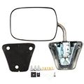 Scitoo Towing Mirrors Fit Chevrolet Gmc Truck Driver Side And Passenger Set Stainless Steel Manual Folding Pair 