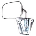 Scitoo Towing Mirrors Fit Chevrolet Gmc Truck Driver Side And Passenger Set Stainless Steel Manual Folding Pair