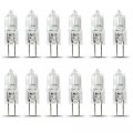 Feit Electric Bpq10t3 Rp 12 10w Bright White T3 Dimmable Jc Halogen Light Bulb 3000k 12-pack