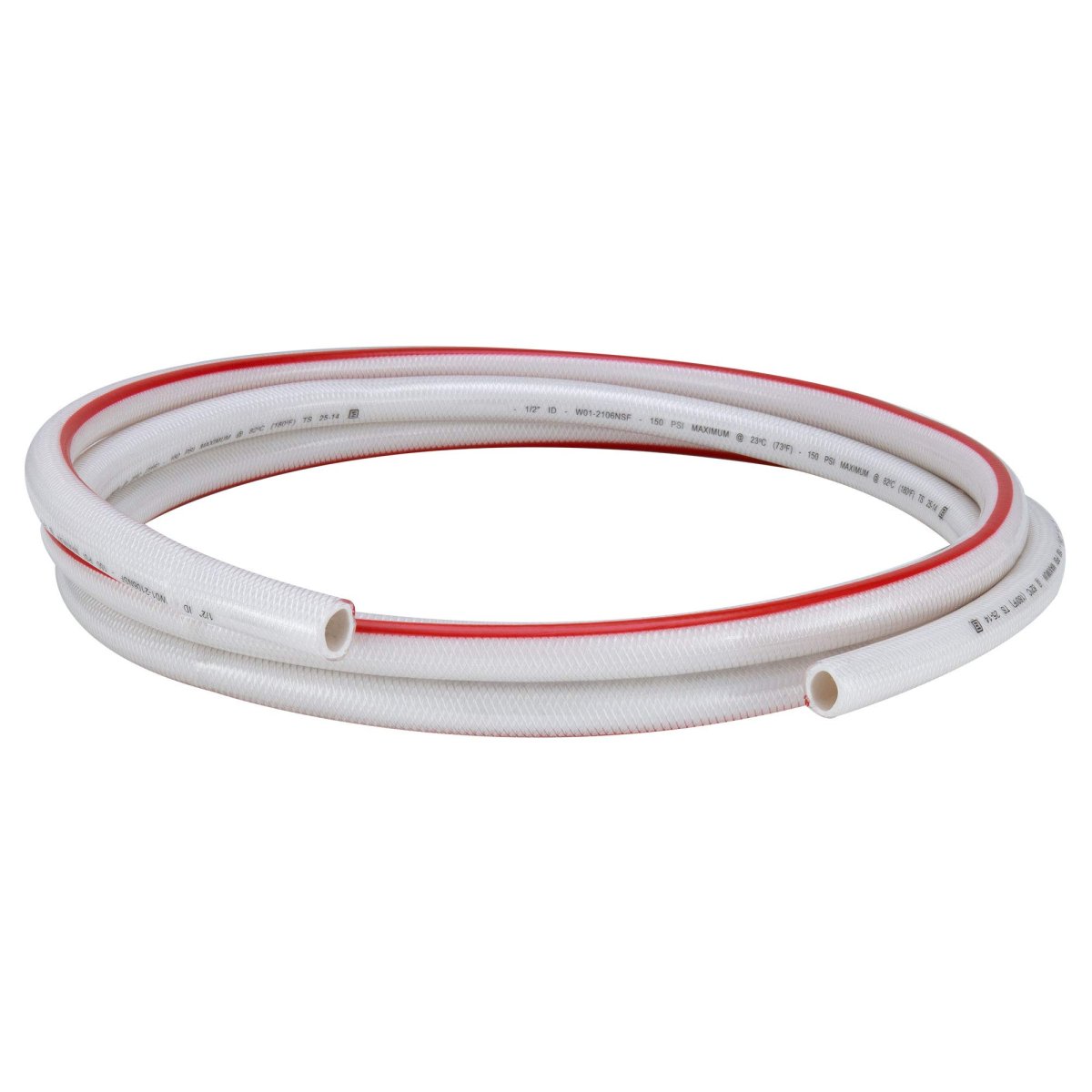 Recpro 1 2 Rv Pressurized Hot Water Line Flexible Non-toxic Vinyl Heavy Duty Length Options 30 Feet