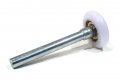 2 White Nylon Roller With 6200zz Bearing Offer Softer Quieter Garage Door Use 