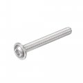 Uxcell Flanged Button Head Socket Cap Screws M6x50mm Hex Drive 304 Stainless Steel Fasteners Bolts Fully Threaded Machine Screw