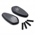 Httmt- Carbon Fiber Snowflake Mirror Block Off Base Plates Compatible With 2000-2008 Yamah R1 Yzf-r1 Yzfr1