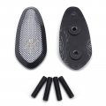 Httmt- Carbon Fiber Snowflake Mirror Block Off Base Plates Compatible With 2000-2008 Yamah R1 Yzf-r1 Yzfr1