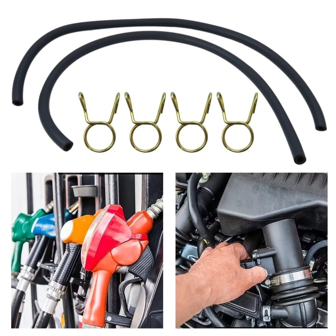 Fuel Line W Clip Replacement 17681-098-010 Fit For Honda Cbr1000f In 1987-1988 Updated