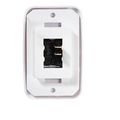 Rv Designer S531 Trailer Contoured On Off Switch In Plate White Single 