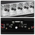 Acanii Led 3rd Brake Stop High Mount Center Roof Cargo Light For 2015-2018 Ford F150 17-18 F250-f450 Superduty -chrome