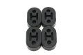 Red Hound Auto 4pc Exhaust Insulators Compatible With Ford Dodge Ram Honda A4 Bronco F150 Explorer Accord Many More Check