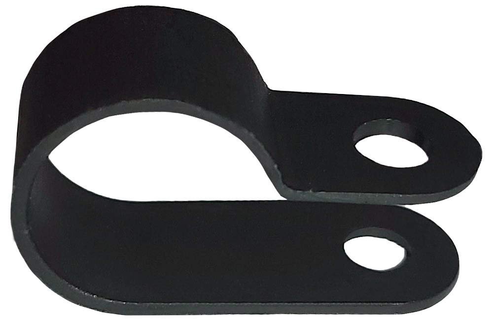1 2 Electriduct Heavy Duty Nylon Cable Clamps Mouting Wire Clips 500pcs Black