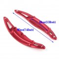 Fsfy Red Aluminium Alloy Car Steering Wheel Shift Paddle Shifter Extension Trim Cover For Porsche Cayenne 911 Panamera Cayman