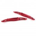 Fsfy Red Aluminium Alloy Car Steering Wheel Shift Paddle Shifter Extension Trim Cover For Porsche Cayenne 911 Panamera Cayman