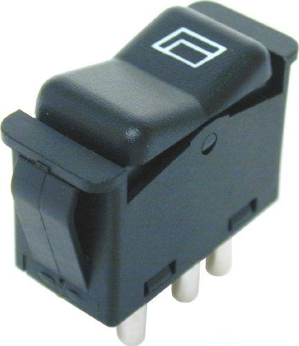 Center Console Window Rocker Switch 6 Pin Black Direct Fit Replacement For Power Windows Plug And Play Design