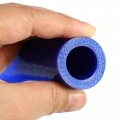 X Autohaux 1 Set 19mm 0 75 Id 90 Degree Elbow Engine Silicone Hose Blue For Car Intercooler Intake Piping With 2 Pcs Clamps