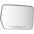 Passenger Side Heated Towing Mirror Glass Fit Ford For F-150 2004-2014 Rear View W Backing Holder