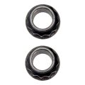 Spindle Nuts For Lexus Rx350l 2022 Front Or Rear 2 Pieces Alloy Steel 30mm Hex 12 Point M22 1 50 Thread Replacement 9008017238