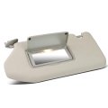 Auto Dynasty Factory Style Sun Visor Sunshade With Mirror And Vanity Light For Infiniti Jx35 Qx60 Pathfinder 13-19 Driver Left 