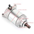 Motorcycle Starter Motor 9-spline Replacement Fits For Yamaha Yfz450 Yfz450r 439cc 2004-2008 5tg-81800-00-00 5tg-81890-00-00