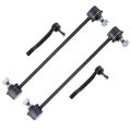 4pc Front Lower Ball Joint And Sway Bar End Link Kit K500120 K80258 For Chrysler Sebring 2007 2009 Dodge Avenger 2008 2014 