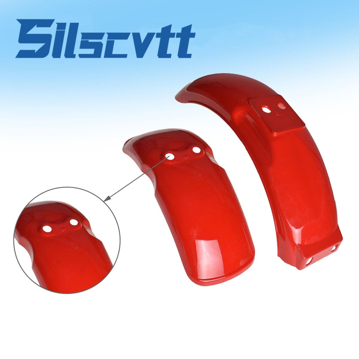 Front And Rear Mudguard Replacement For Honda Z50a Mini Trail 1968 To 1978 Fits Z50 Z50r 1979 1999 2 Piece Plastic Set