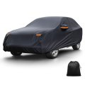 Car Cover Outdoor Waterproof Sun Rain Snow Hail Protection With Left Side Door Zipper Aluminum Film For Hyundai Tucson 