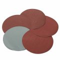 Cynken 50pcs 180mm 7 Inch 40-120 Grit Sandpapers Sand Discs Sanding Polishing Pad With Hook And Loop Backer 
