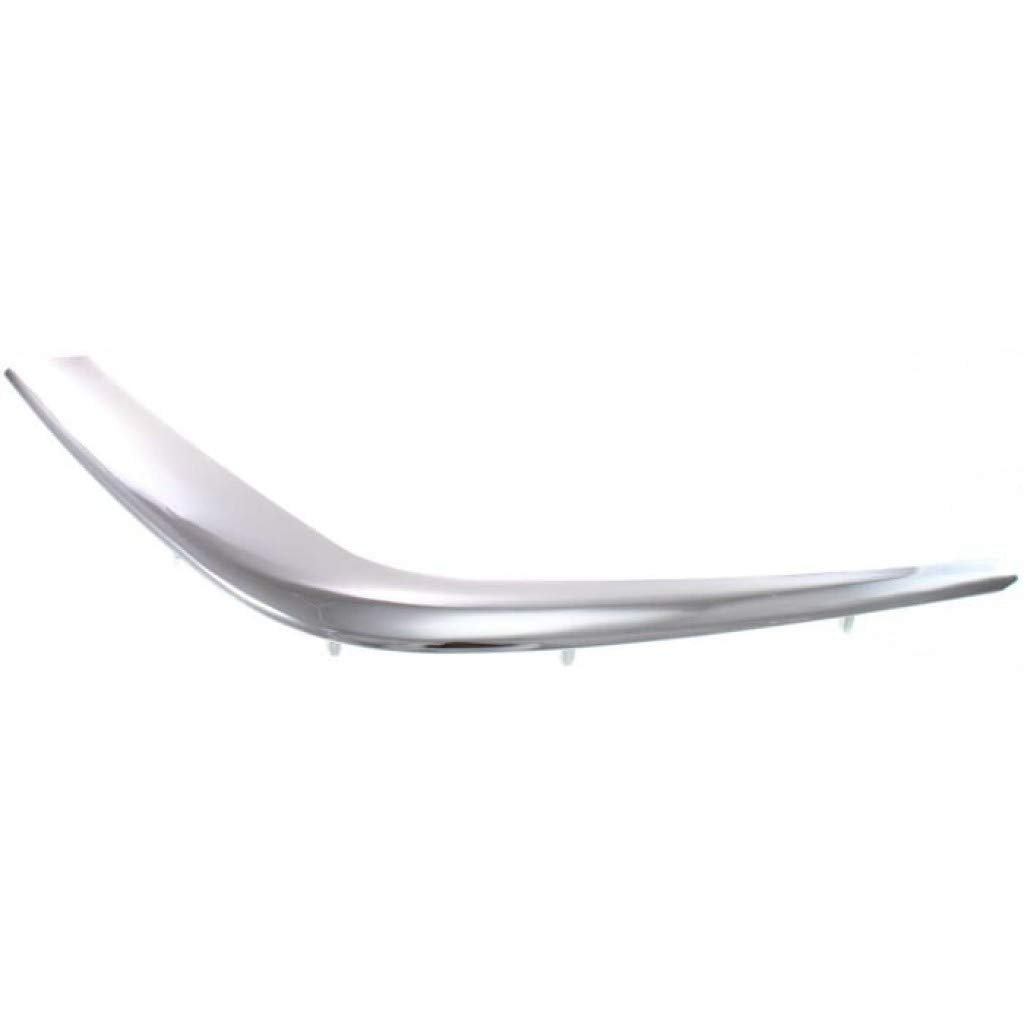 Front Bumper Trim Molding Cover For Mercedes Benz C230 C280 1998 1999 2000 Driver Side Chrome Plastic 202 Chassis Mb1046106