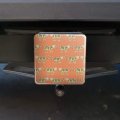 Happy Tigers Tow Trailer Hitch Cover Plug Insert