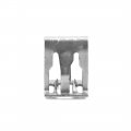 Uxcell 10pcs 8mm Hole Metal Rivets Car Dashboard Panel Retainer Clips Silver Tone