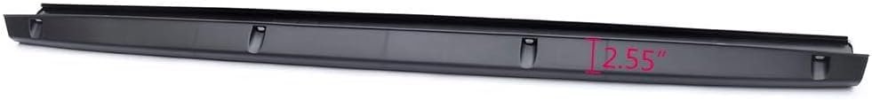 Tailgate Molding Cap Spoiler Moulding Protector Top Cover For Dodge Ram 1500 2002-2008 Fit 2500 3500 2003-2009 Black