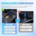 Center Console Organizer For Ford Explorer 2012-2016 2017 2018 2019 Accessories Armrest Storage Box Interior Pallet Secondary