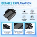 Center Console Organizer For Ford Explorer 2012-2016 2017 2018 2019 Accessories Armrest Storage Box Interior Pallet Secondary