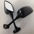 Httmt- Carbon Fiber Oem Style Mirrors Compatible With 2003-2012 Cbr 600rr 2004-2007 Cbr1000rr