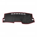X Autohaux Car Dashboard Cover Nonslip Black Red Dash Mat Pad For Toyota Corolla 2009-2013
