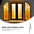 Deadbolt Lock Kickdown Door Garage Security Spring Foots Window Bar Zinc Alloy Revolving Office Spring Surface Mounted