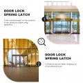 Deadbolt Lock Kickdown Door Garage Security Spring Foots Window Bar Zinc Alloy Revolving Office Spring Surface Mounted