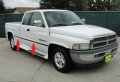 Automotive Authority Black Chrome Side Body Trim Molding Replacement For 1994-1997 Dodge Ram Pickup Truck 1-7 8 Wide Full Roll