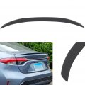 Aintier 1pc Abs Spoiler Wing Compatible For 2020-2022 Toyota Corolla Matte Black Rear Trunk Tail