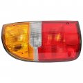 Ecotric Tail Light Compatible With 1995-2000 Toyota Tacoma Truck Lamp Taillight Rear Signal Brake Driver Side Left W Bulb S
