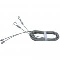 National Hardware N280-347 V76 Torsion Spring Lift Cables In Galvanized 2 Pack 8 8 X 3 32 