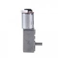 Dc 12v High Torque Turbine Worm Gear Motor With Encoder Strong Self-locking 10 20 30 40 100 Rpm 20rpm