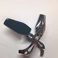 Aluminum Custom Chrome Mirrors Fire Flame Stem For All Kawasaki Suzuki Cruiser Bikes Models B017qvalw2 