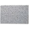 Bianco White Carrara Marble Hexagon 1 Polished Mosaic Tile 