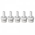 Uxcell Pvc Barb Hose Fitting Connector Adapter 8mm Or 5 16 Barbed X G1 2 Male Pipe 5pcs