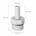Uxcell Pvc Barb Hose Fitting Connector Adapter 8mm Or 5 16 Barbed X G1 2 Male Pipe 5pcs
